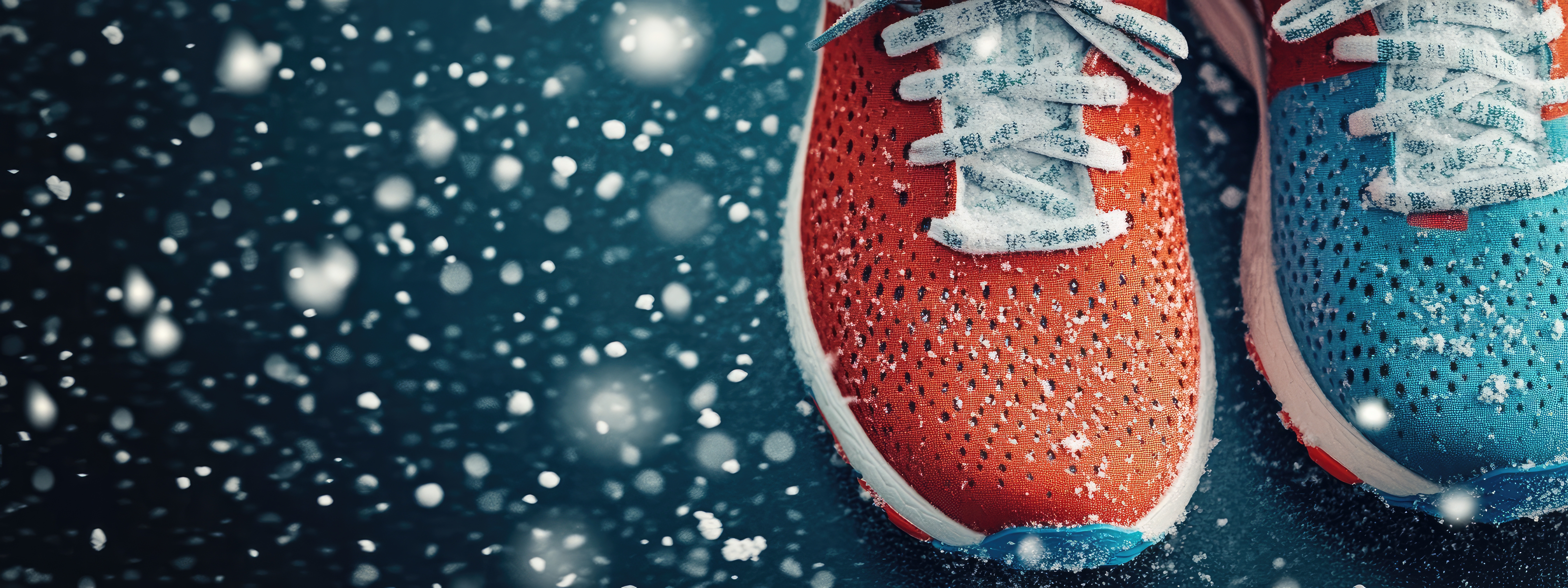 scarlet and grey tennis shoes