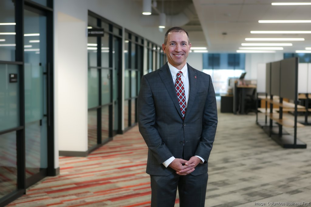 Chris Kabourek standing in office hallway