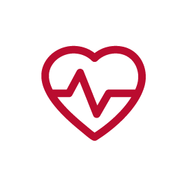 line art image of a heart